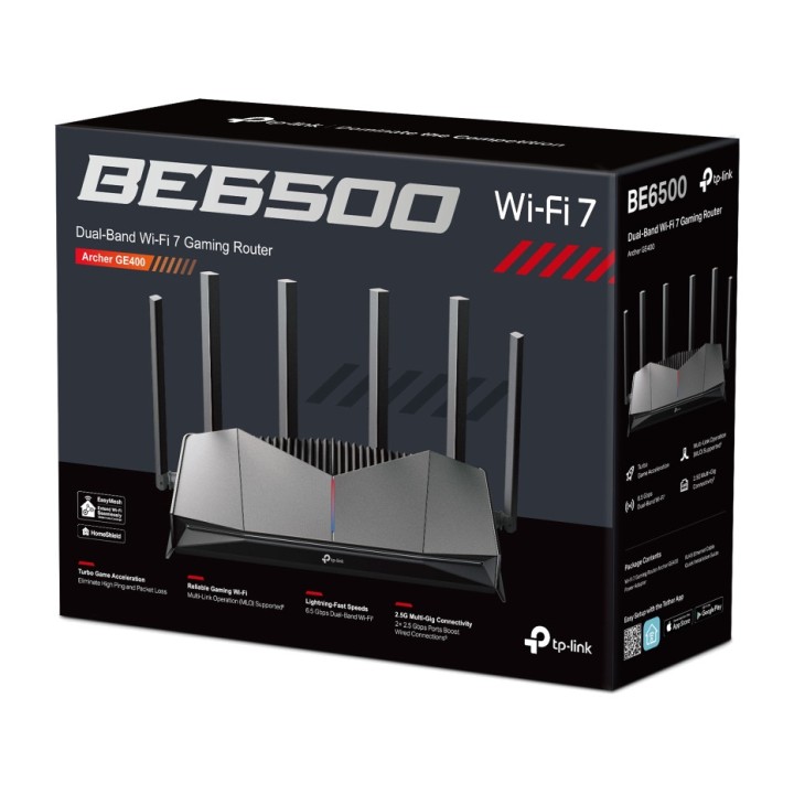 TP-LINK Router gaming WiFi 7 dual band ARCHER-GE400 BE6500