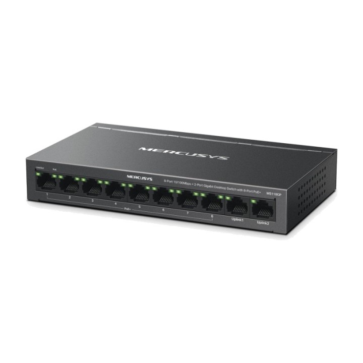MERCUSYS Switch de 10 puertos con PoE MS110CP MGS0000030582