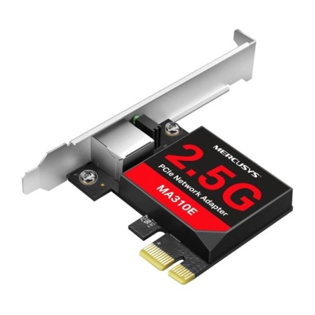 tarjeta de red pci express con puerto rj45 ma310e 2.5gbps