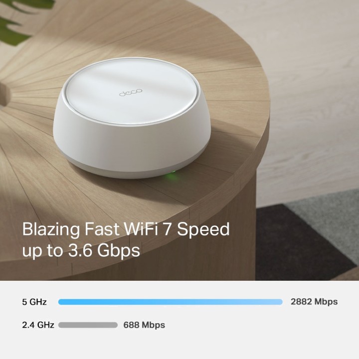 TP-LINK Dual-band WiFi 7 mesh system DECO BE25 BE3600 2 UDS