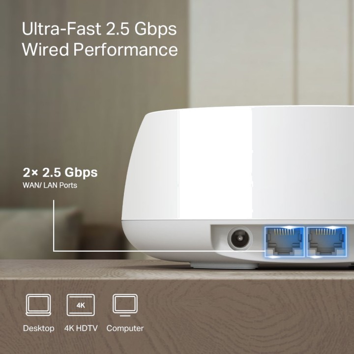TP-LINK Dualband-WiFi-7-Mesh-System DECO BE25 BE3600 2 UDS