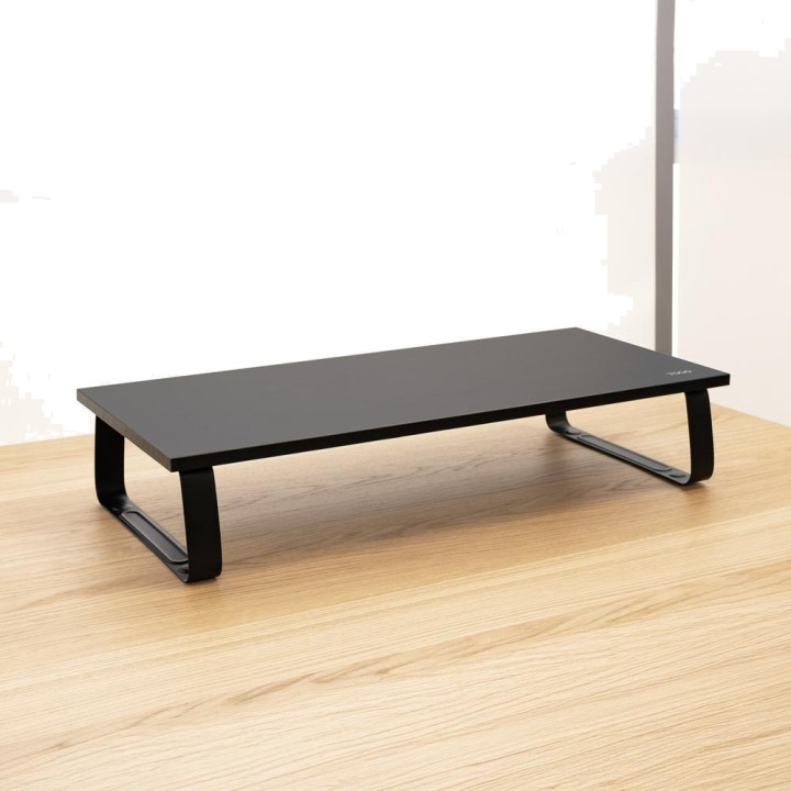 TOOQ Rehausseur en bois pour moniteur TQMR111 120MM