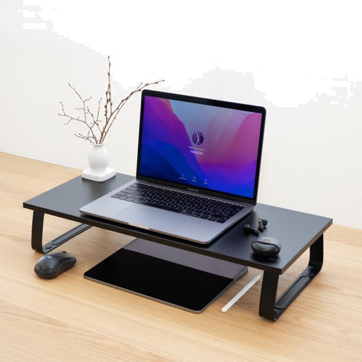 TOOQ Elevador de madera para monitor TQMR111 120MM