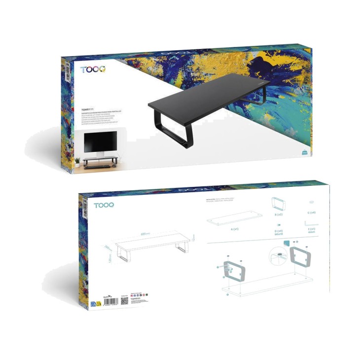 TOOQ Wooden monitor riser TQMR111 120MM MGS0000030091