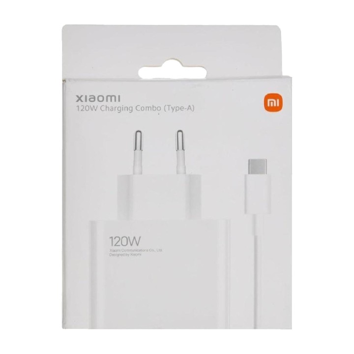 XIAOMI Cargador rápido de pared con cable