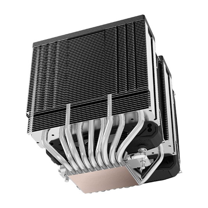 MARS GAMING Disipador de aire doble para CPU con 9 heatpipes