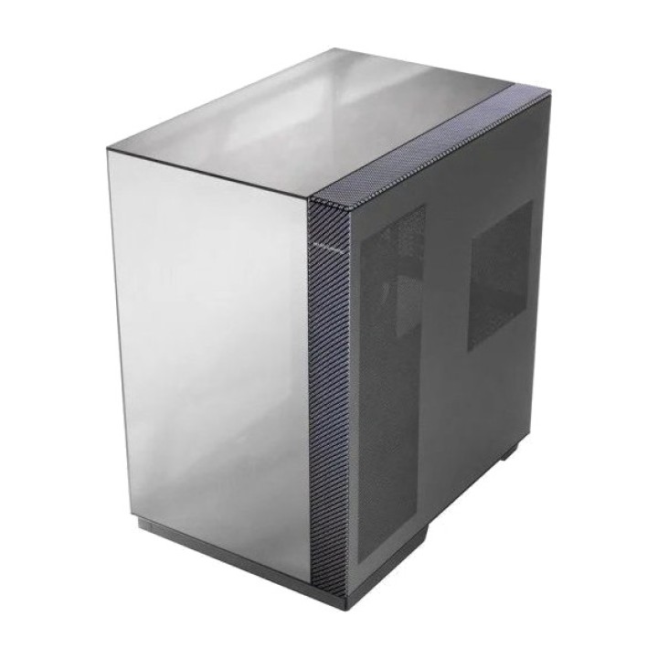 MARS GAMING Caja para PC semitorre con ventana de cristal