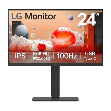 écran ips de bureau avec usb-c et haut-parleurs 24ba650-b 23,8" fhd 100hz