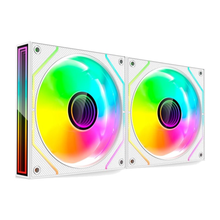 MARS GAMING Kit di ventole PWM per case PC con illuminazione