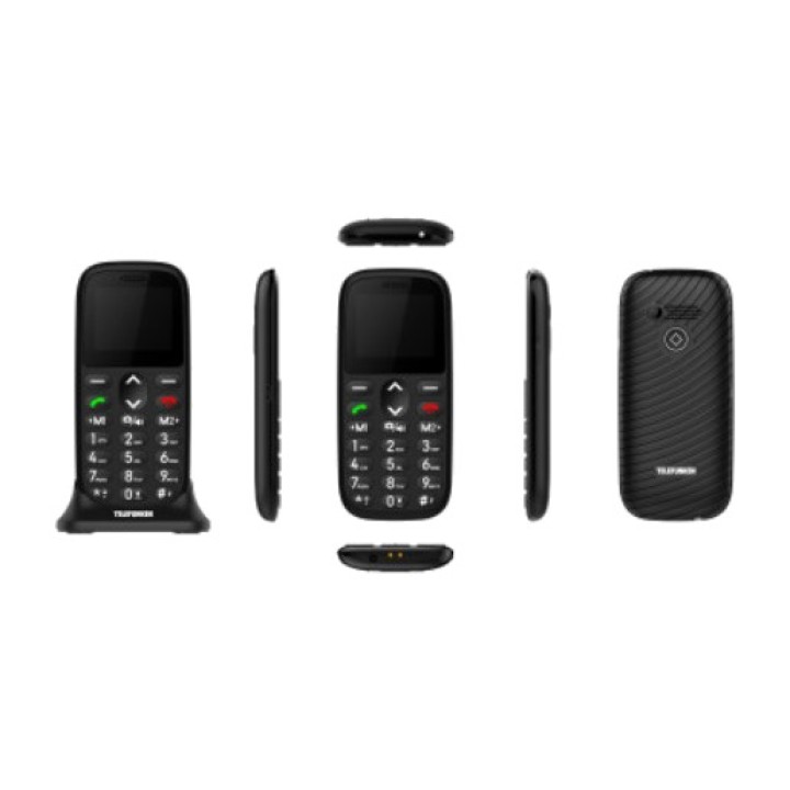 TELEFUNKEN Mobilni telefon za starejše z velikimi tipkami in