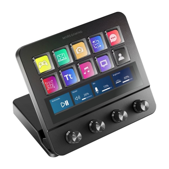 MARS GAMING Panel de control profesional programable para
