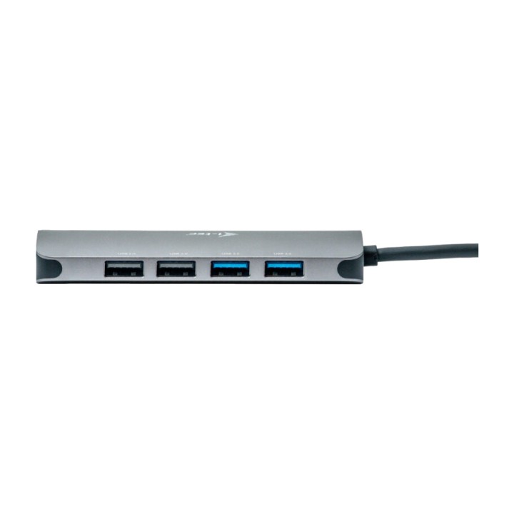 I-TEC Mini docking station USB-C per 2 monitor con rete e