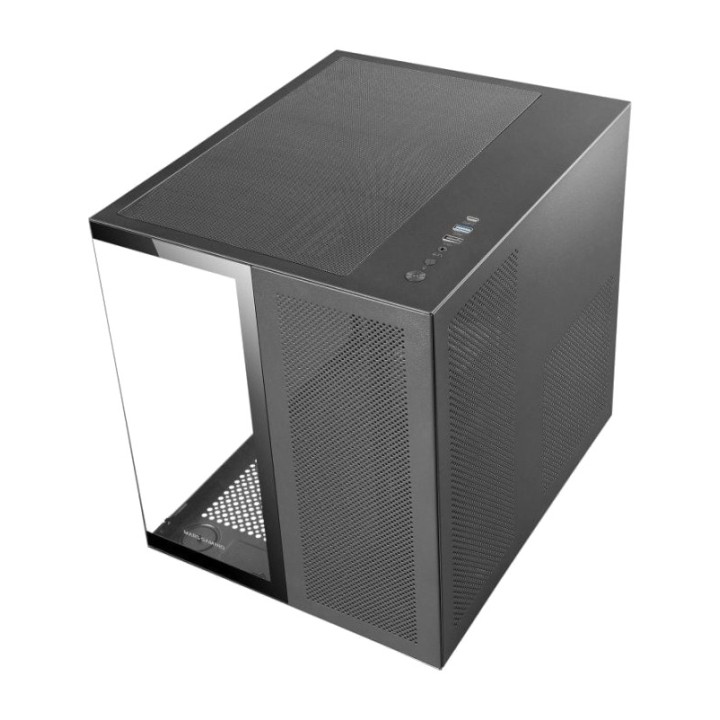 MARS GAMING Boîtier PC de type cube avec double panneau en