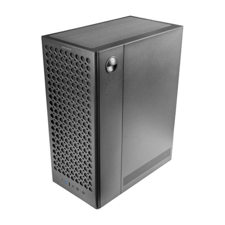 MARS GAMING Semitower pc-kabinet med vindue af hærdet glas
