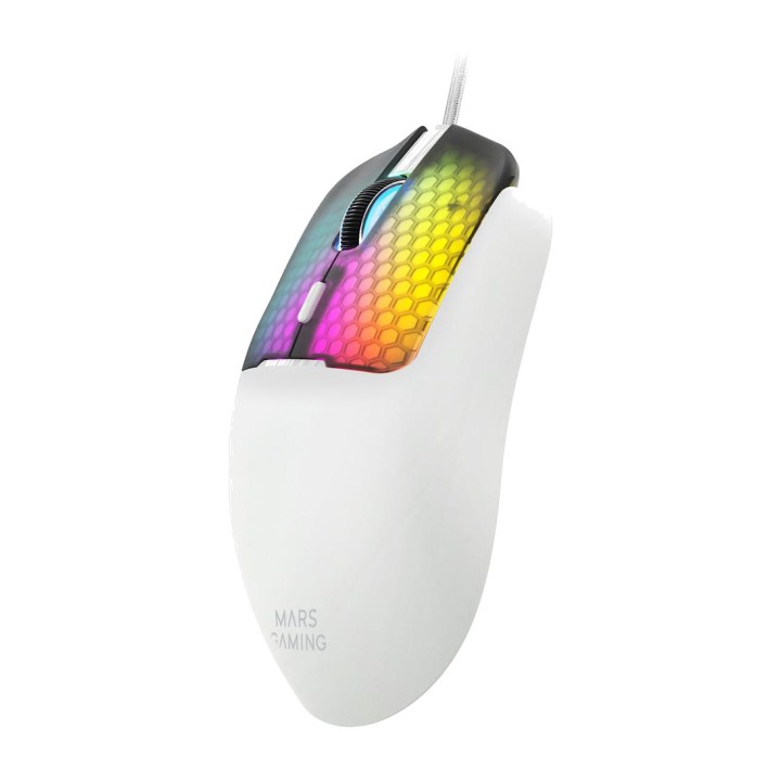 MARS GAMING Souris ultralégère de 56 grammes avec éclairage
