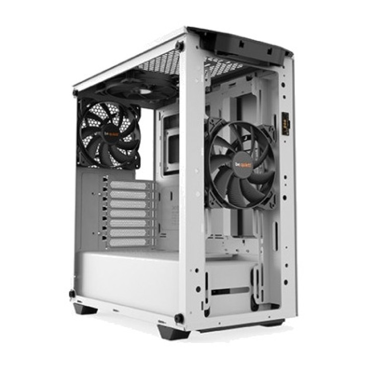BE QUIET PC-chassi semitower med härdat glas och 3 fläktar