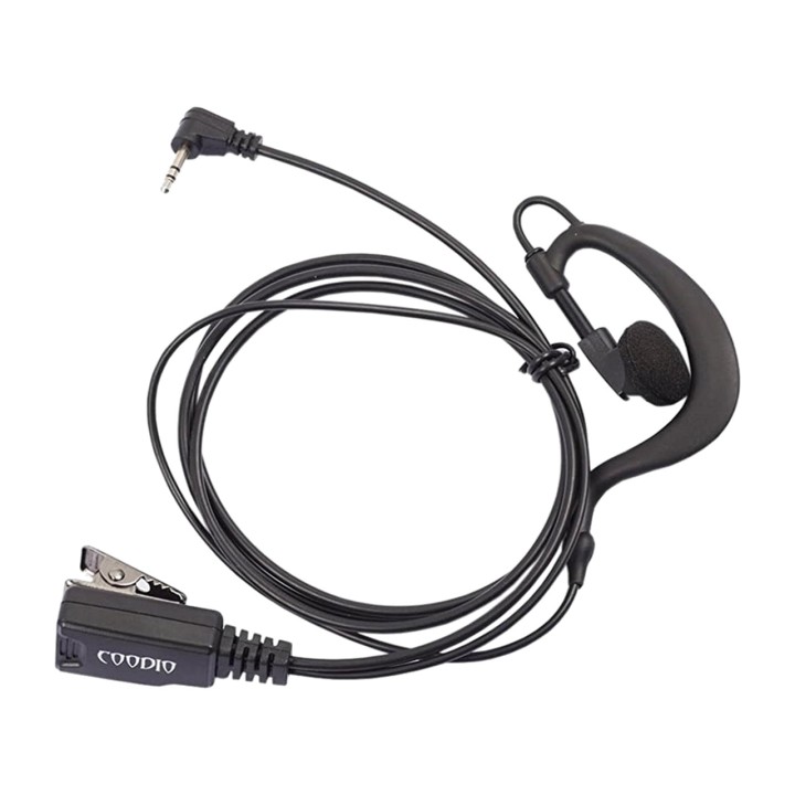 MOTOROLA Auricular intraural amb micròfon i polsador PTT per
