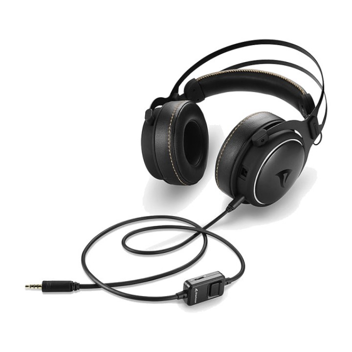 SHARKOON Gamingheadset med avtagbar mikrofon SKILLER-SGH50