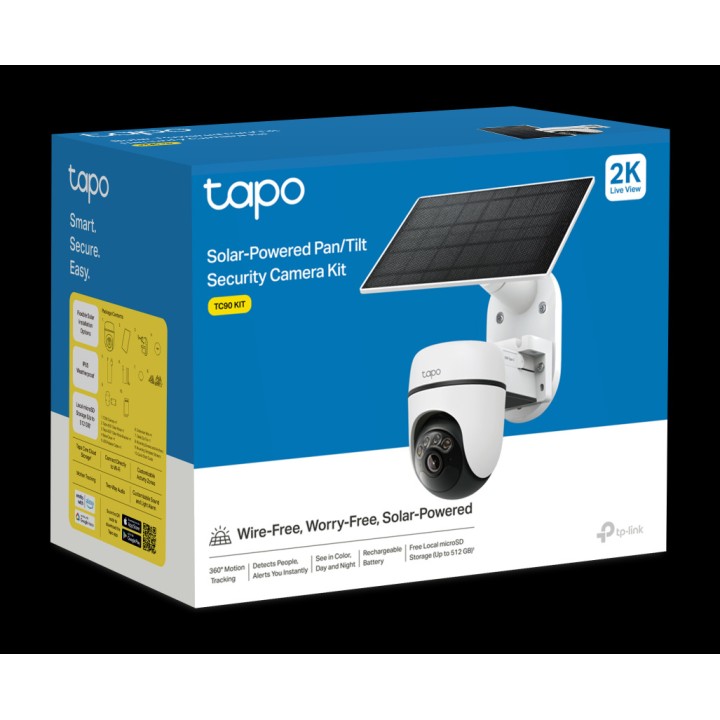 TP-LINK Motorised WiFi IP surveillance camera kit with