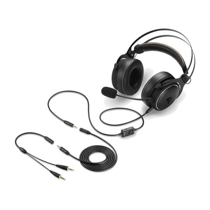 SHARKOON Gaming-Headset mit abnehmbarem Mikrofon