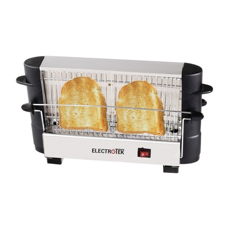 vertikaler toaster mit edelstahlrost für 4 scheiben et-tpt7500 750w