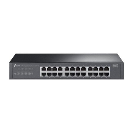 switch gigabit non administrable 24 ports pour bureau et montage en rack litewave-ls1024g