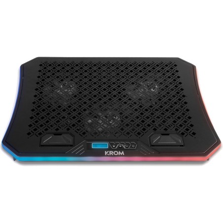 base di raffreddamento per laptop fino a 19 pollici con 6 ventole kooler-rgb