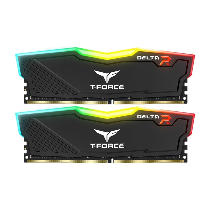 TEAM GROUP Desktop-RAM mit Beleuchtung DELTA-RGB 16GB 2X8GB