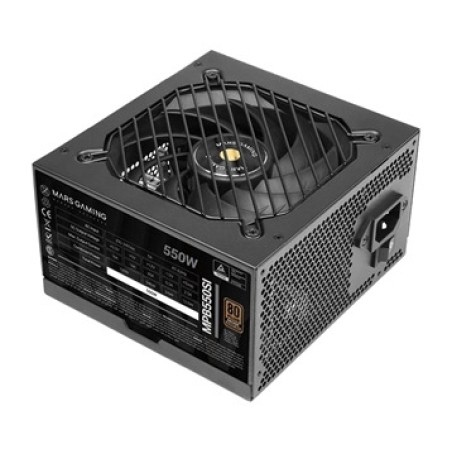 leises pc-netzteil mit fdb-lüfter mpb550si 550w 80plus-bronze