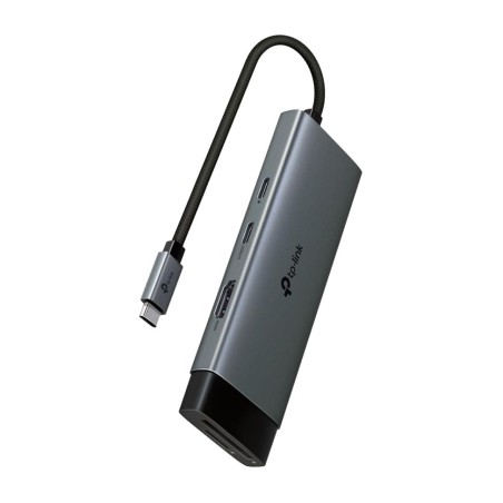 hub usb-c 7 en 1 de aluminio con hdmi uh7020c