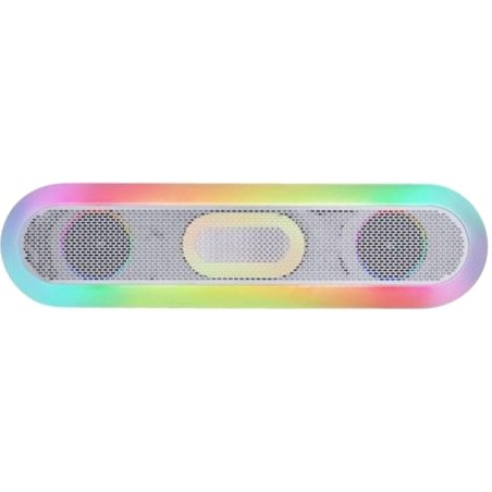 bară de sunet bluetooth portabilă, cu iluminare ambientală msb-orb 20w rgb-2400mah