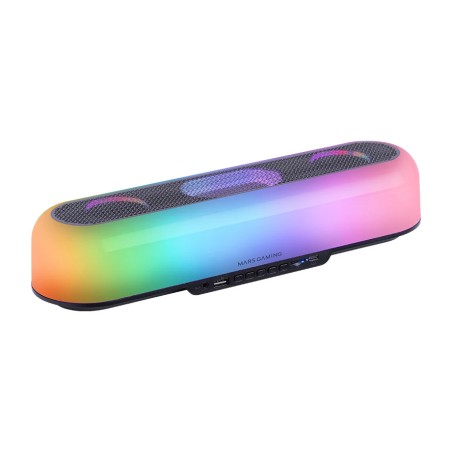 kannettava bluetooth-äänipalkki ympäröivällä valaistuksella msb-orb 20w rgb-2400mah