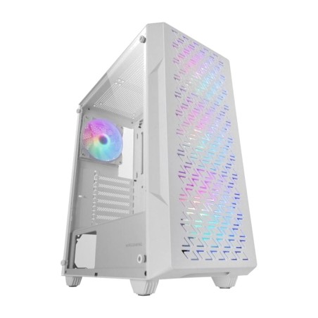 caja para pc semitorre con ventana de cristal templado mc-geo atx-frgb
