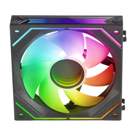 modular pwm pc case fan with argb infinity mirror mf-linkfinity 120mm