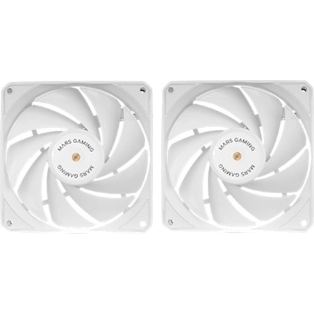 kit de ventiladores pwm silenciosos para caja de pc mf-nclx2 2x120mm