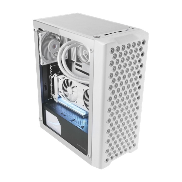MARS GAMING Case per PC mid tower con finestra in vetro