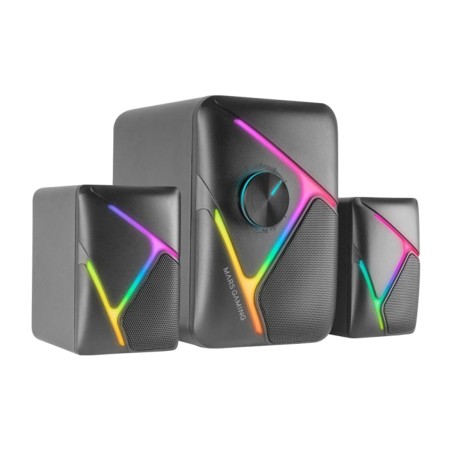 altoparlanti 2.1 con subwoofer per computer ms-h21 35w