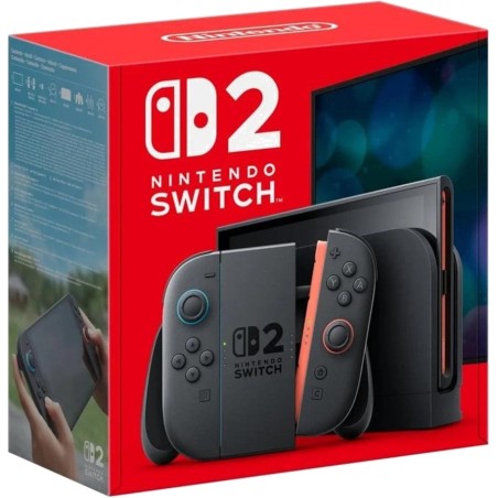 videoconsola híbrida portátil con batería extraíble switch-2 v2 256gb 7,9"