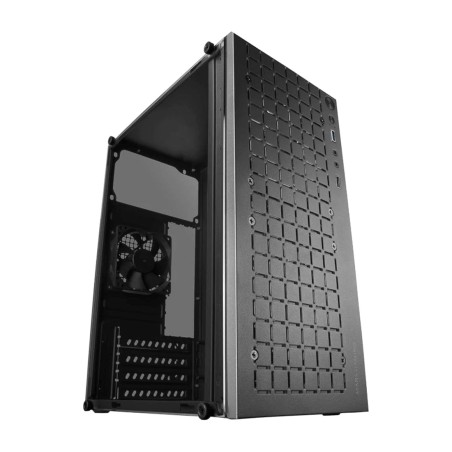 ultrakompaktowa obudowa pc z frontem z siatki mc-1000 micro-atx
