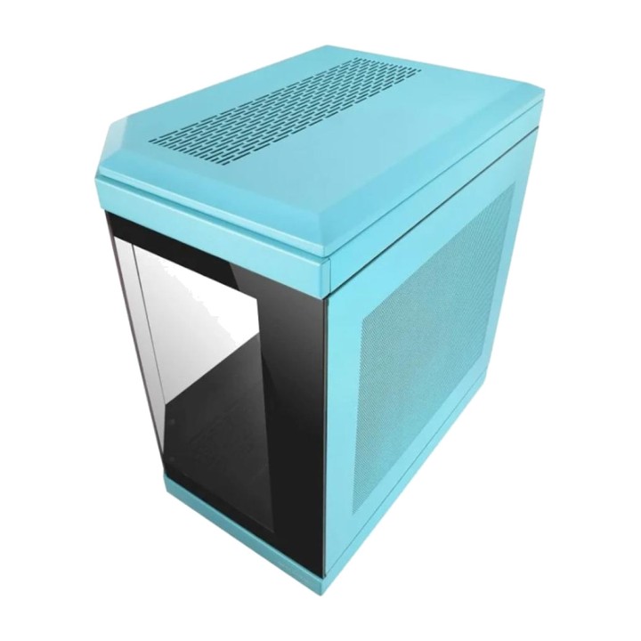 MARS GAMING Semi-tower datorchassi med trippelpanel av