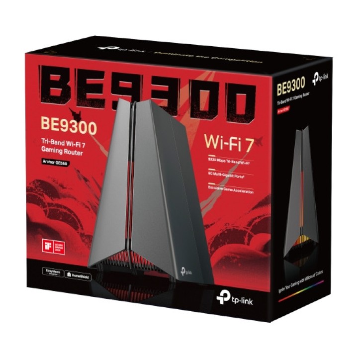 TP-LINK Router gaming WiFi 7 tri-band ARCHER-GE550 BE9300