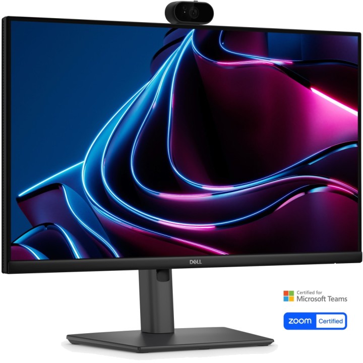DELL IPS video conferencing monitor with 4 MP camera and