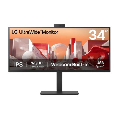 moniteur de bureau incurvé ultralarge 34ba85qe-b 34" uwqhd