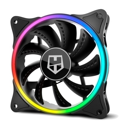 argb-gehäuselüfter mit doppelring hummer-x-fan 120mm