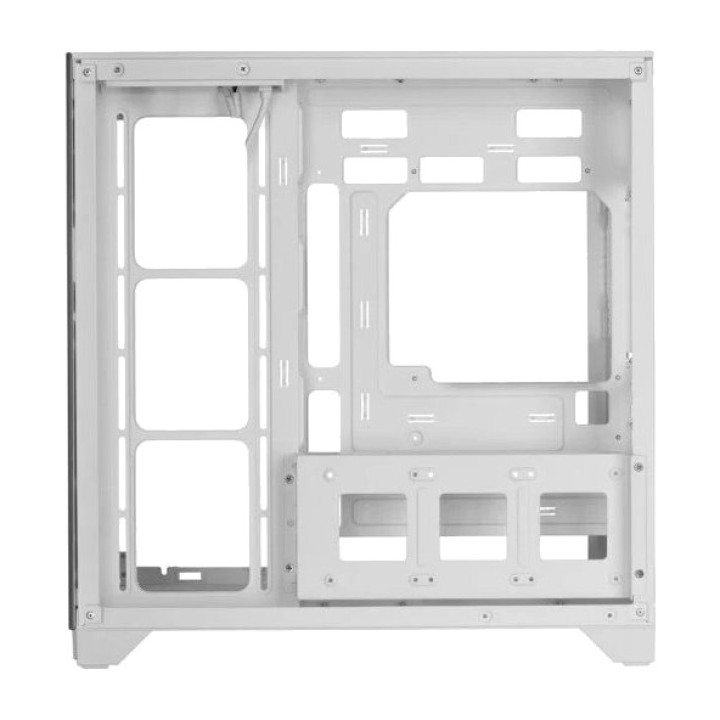 MARS GAMING PC mid-tower case with triple tempered glass