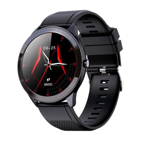 reloj inteligente deportivo redondo resistente ip68 con pantalla de 1,28 pulgadas multisport-wave