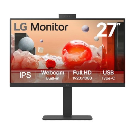 full hd ips monitor with webcam, speakers and height adjustment 27ba850-b 27" 100hz