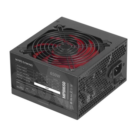 fuente de alimentación ultrasilenciosa para pc con eficiencia del 85 % mpiii650 650w