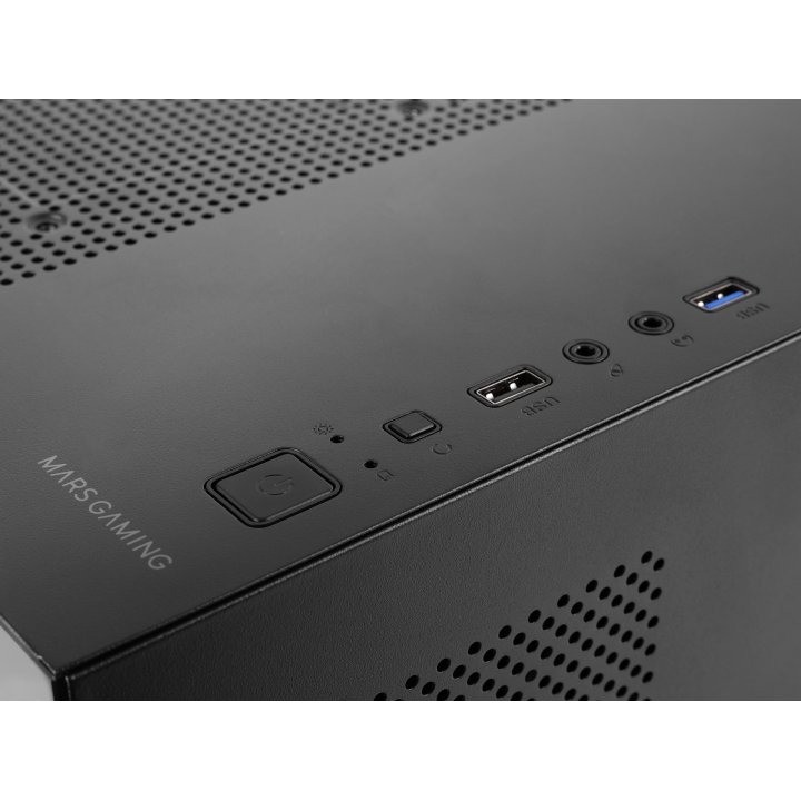 MARS GAMING Caja para PC compacta con triple panel