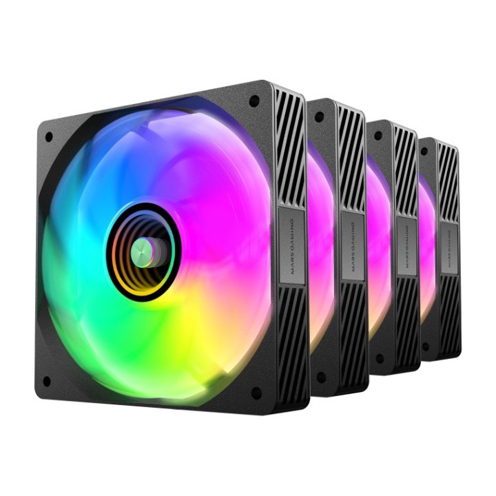 MARS GAMING Kit de ventilateurs pour boîtier PC avec